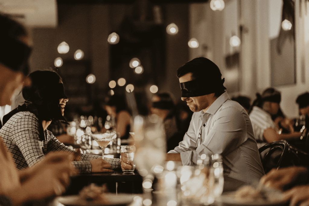 experiential dining in the dark